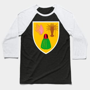 Coat of arms of the Turks and Caicos Islands Baseball T-Shirt